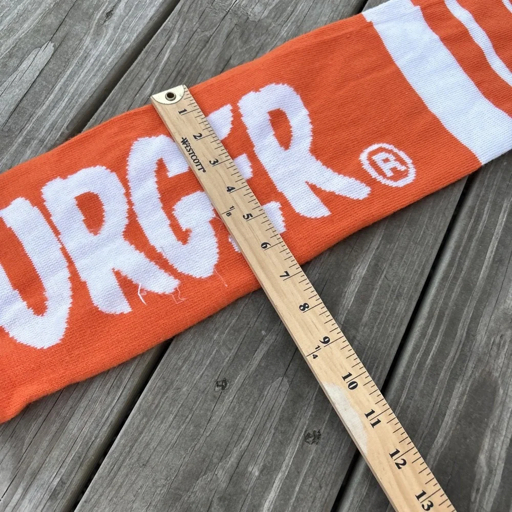 Whataburger Striped Logo Scarf